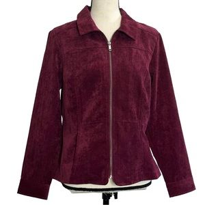 Christopher & Banks Jacket MP Maroon